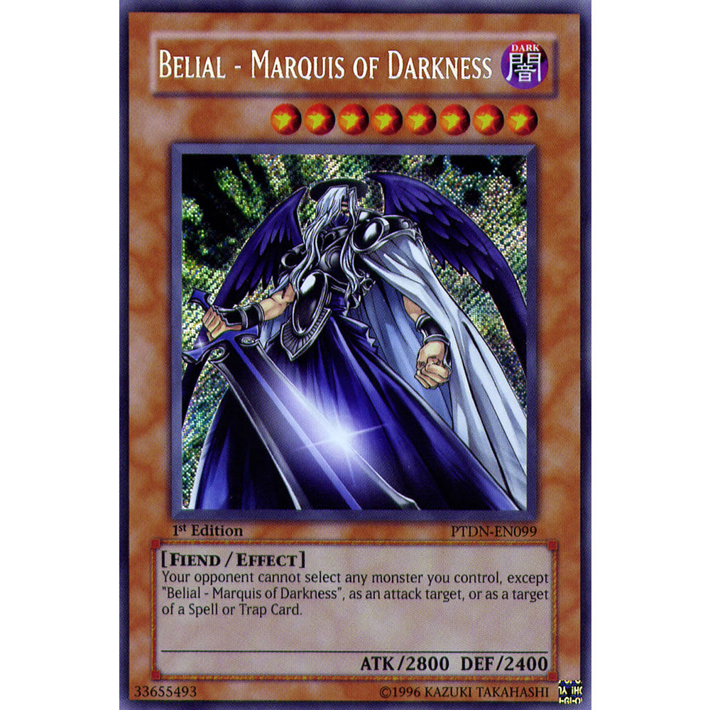 Belial - Marquis of Darkness PTDN-EN099 Yu-Gi-Oh! Card from the Phantom Darkness Set