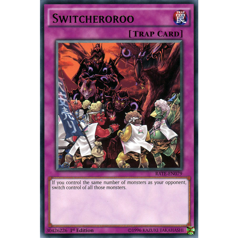 Switcheroroo RATE-EN079 Yu-Gi-Oh! Card from the Raging Tempest Set
