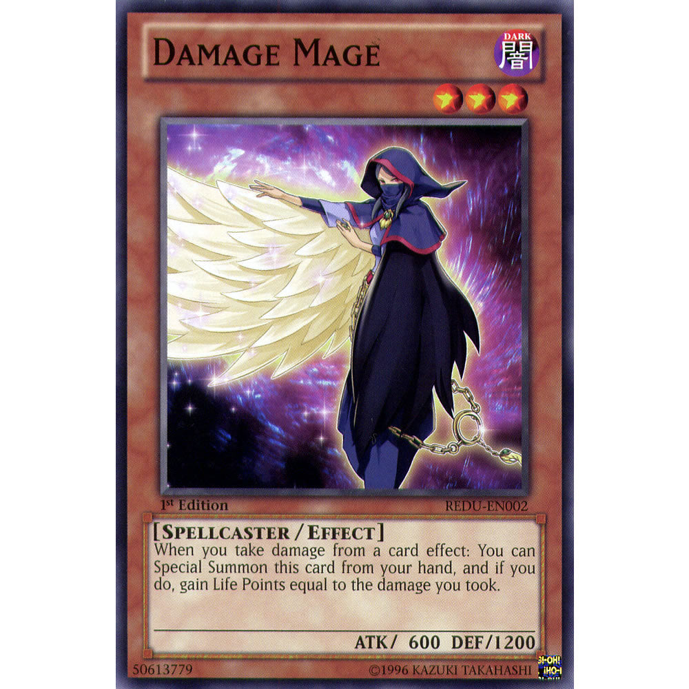 Damage Mage REDU-EN002 Yu-Gi-Oh! Card from the Return of the Duelist Set