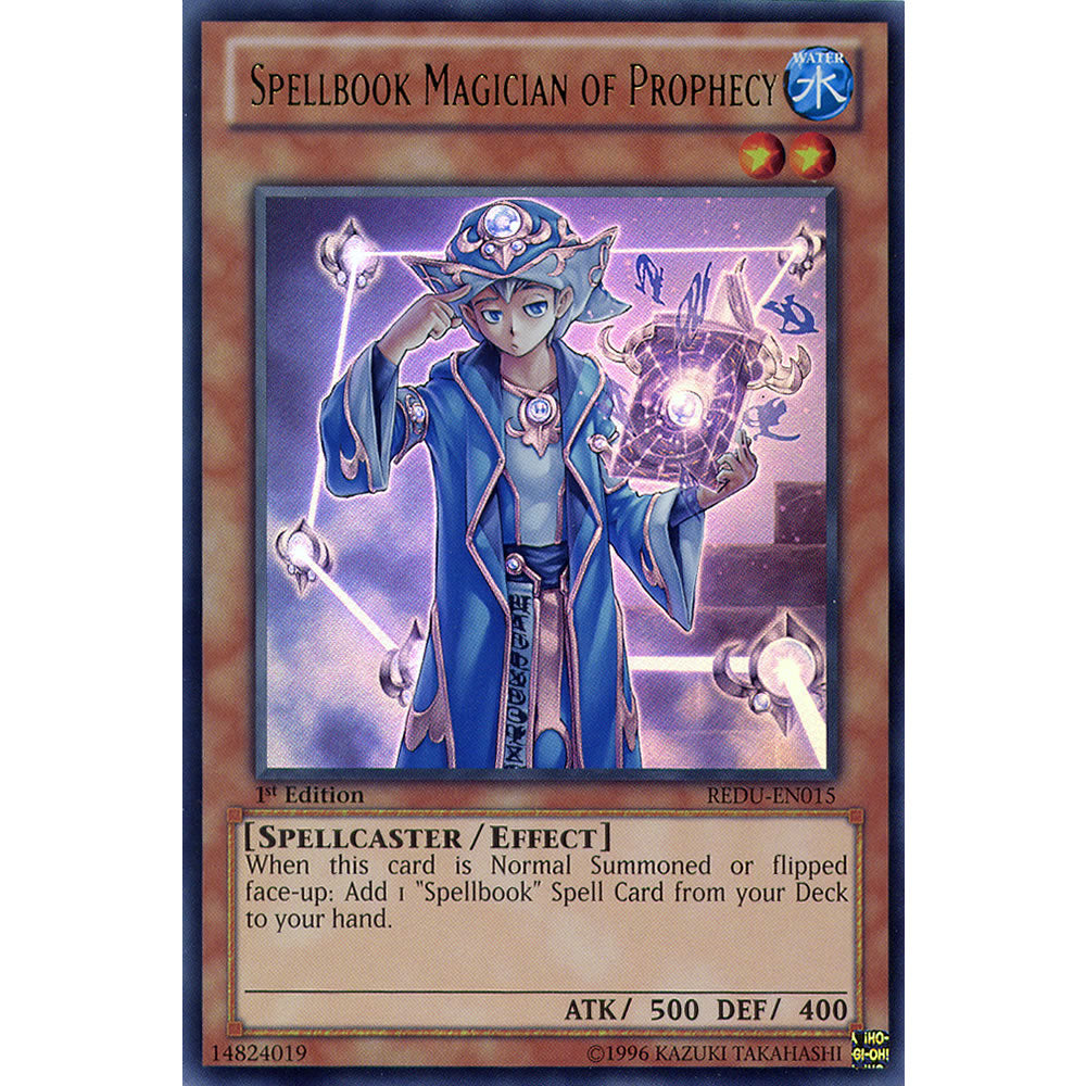 Spellbook Magician Of Prophecy REDU-EN015 Yu-Gi-Oh! Card from the Return of the Duelist Set