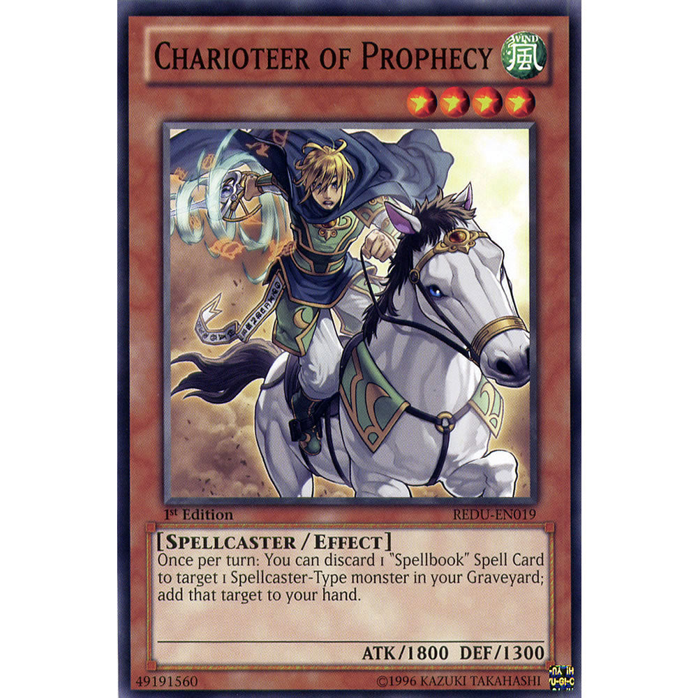 Charioteer Of Prophecy REDU-EN019 Yu-Gi-Oh! Card from the Return of the Duelist Set