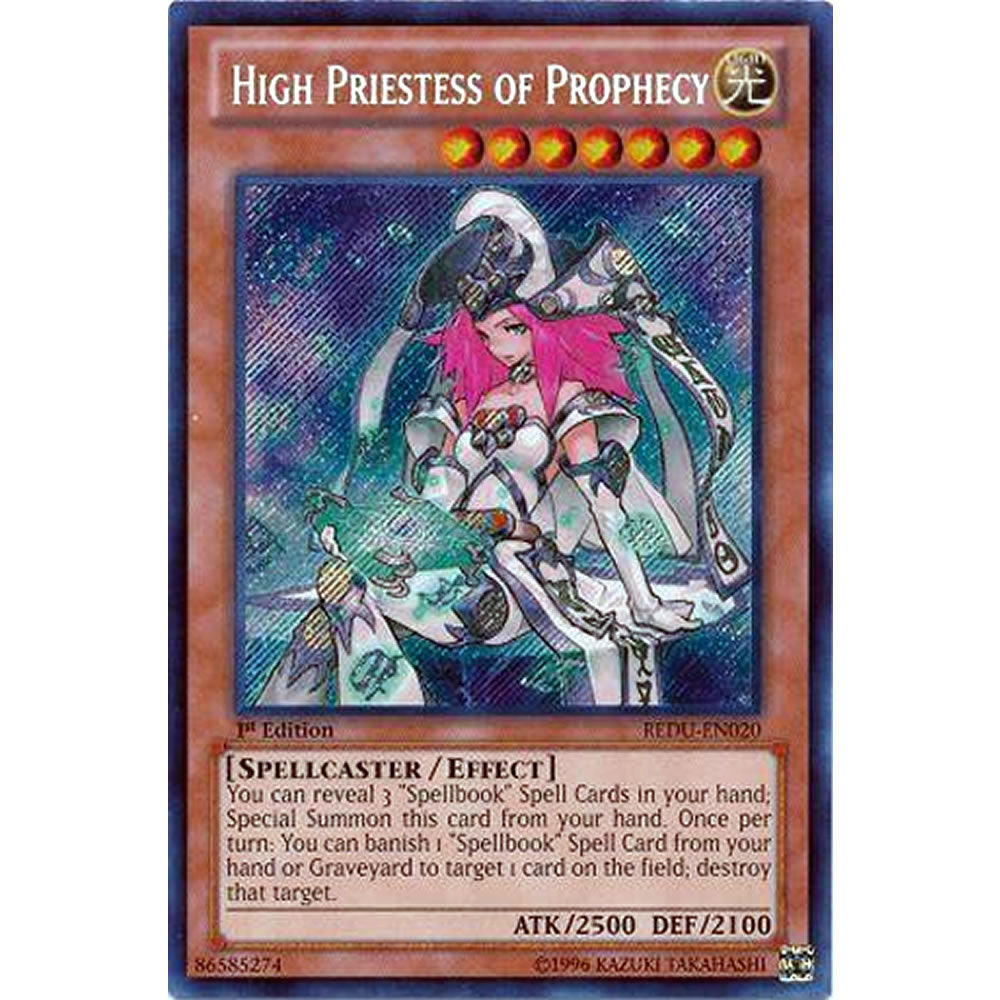 High Priestess Of Prophecy REDU-EN020 Yu-Gi-Oh! Card from the Return of the Duelist Set