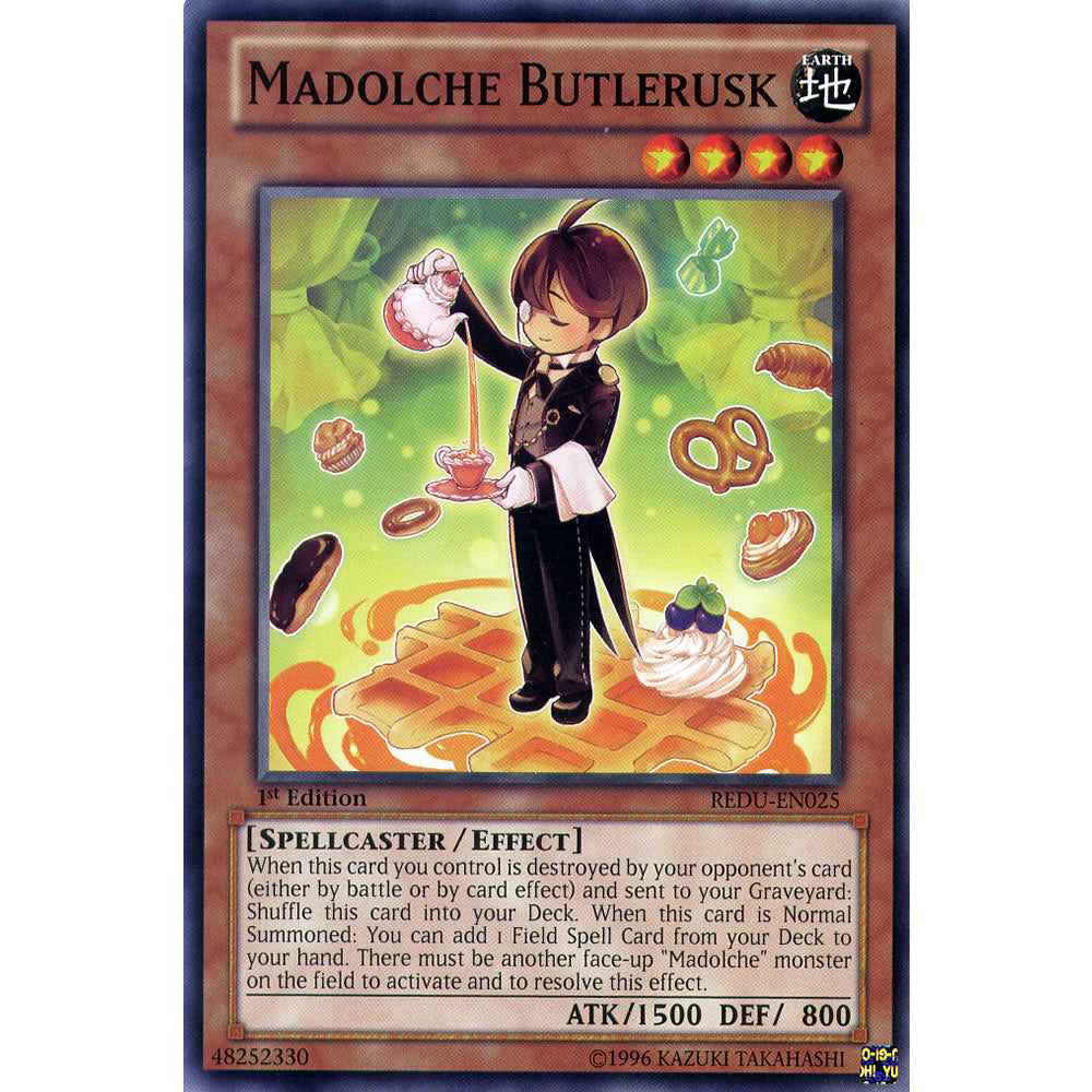 Madolche Butlerusk REDU-EN025 Yu-Gi-Oh! Card from the Return of the Duelist Set