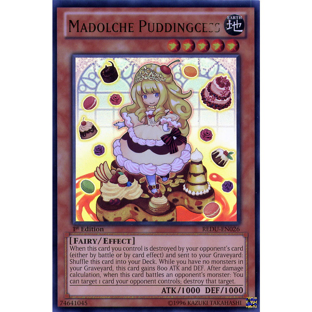 Madolche Puddingcess REDU-EN026 Yu-Gi-Oh! Card from the Return of the Duelist Set