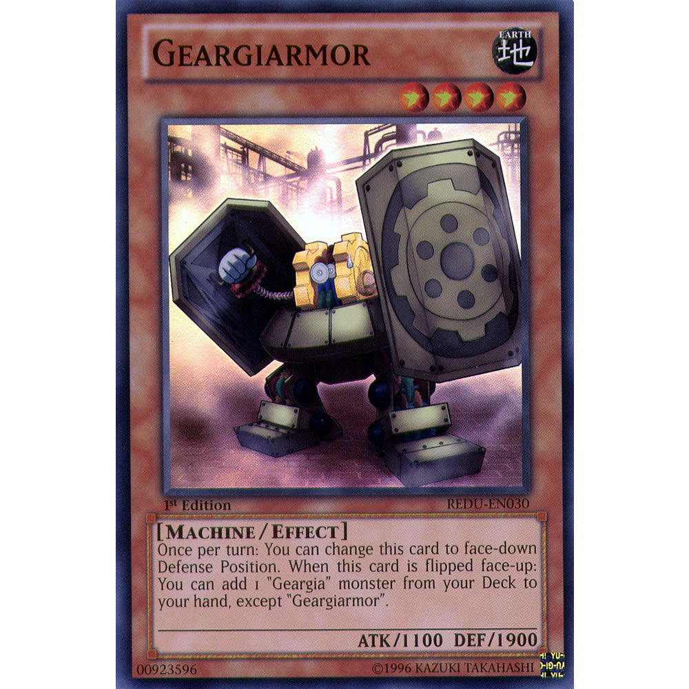 Geargiarmor REDU-EN030 Yu-Gi-Oh! Card from the Return of the Duelist Set