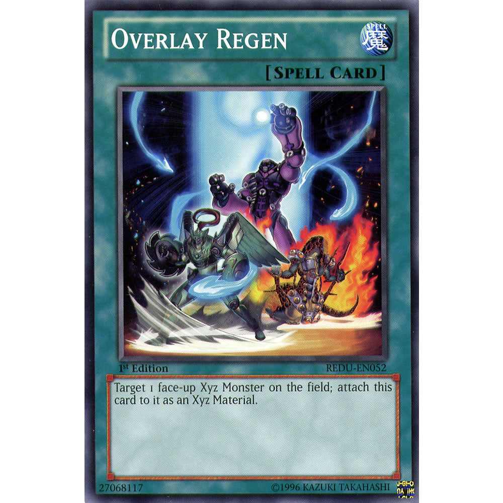 Overlay Regen REDU-EN052 Yu-Gi-Oh! Card from the Return of the Duelist Set