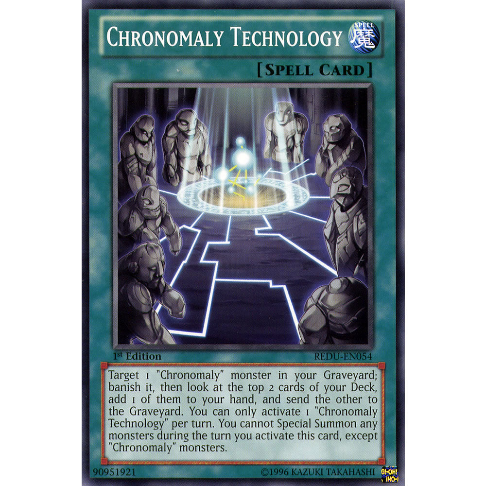 Chronomaly Technology REDU-EN054 Yu-Gi-Oh! Card from the Return of the Duelist Set