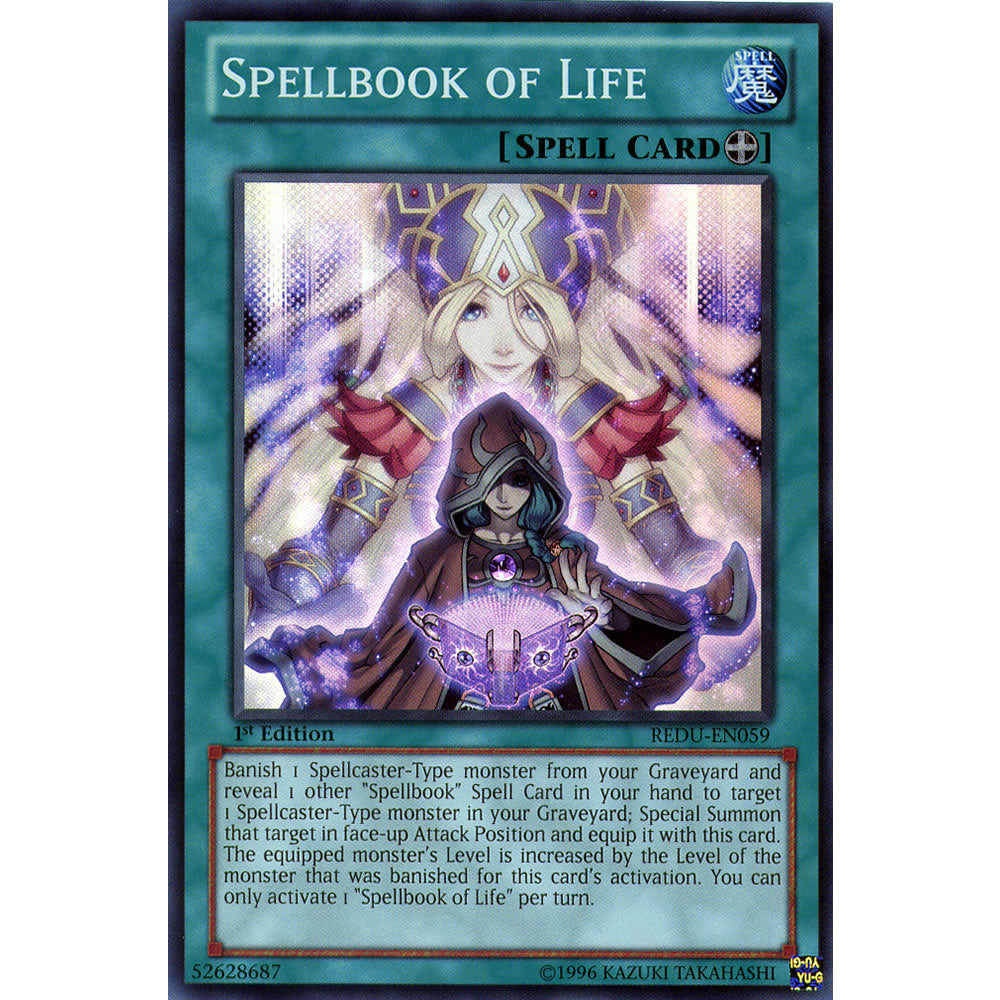 Spellbook Of Life REDU-EN059 Yu-Gi-Oh! Card from the Return of the Duelist Set