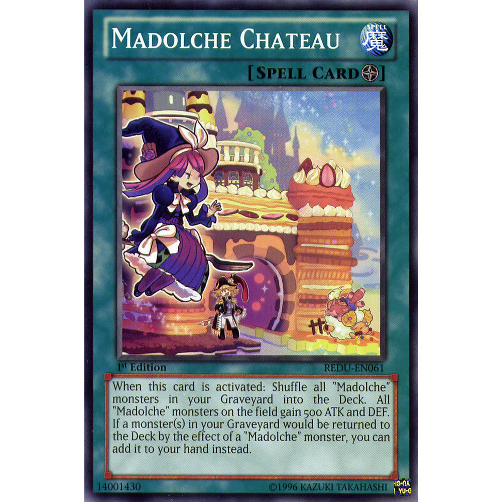 Madolche Chateau REDU-EN061 Yu-Gi-Oh! Card from the Return of the Duelist Set