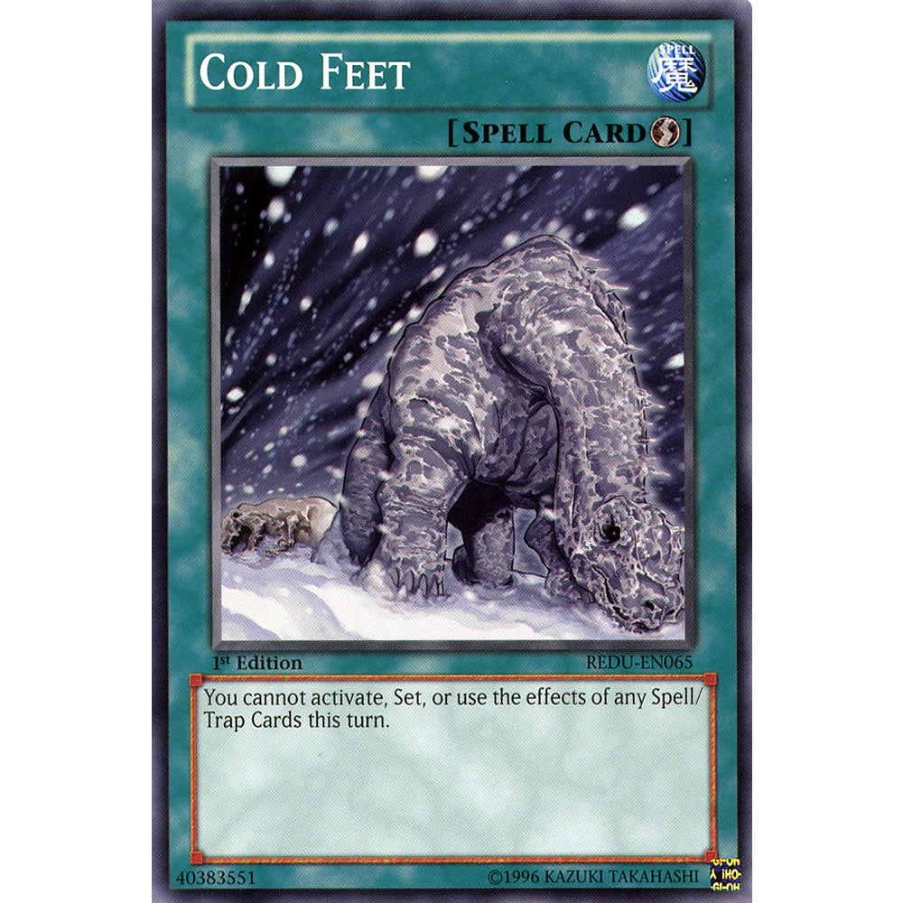 Cold Feet REDU-EN065 Yu-Gi-Oh! Card from the Return of the Duelist Set
