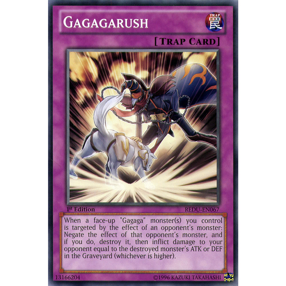 Gagagarush REDU-EN067 Yu-Gi-Oh! Card from the Return of the Duelist Set