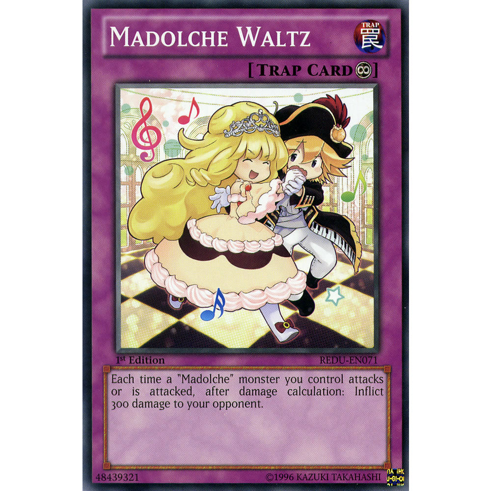 Madolche Waltz REDU-EN071 Yu-Gi-Oh! Card from the Return of the Duelist Set
