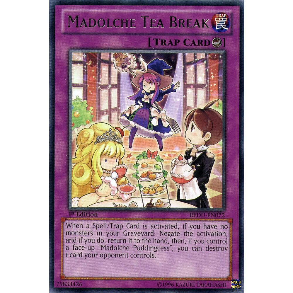 Madolche Tea Break REDU-EN072 Yu-Gi-Oh! Card from the Return of the Duelist Set