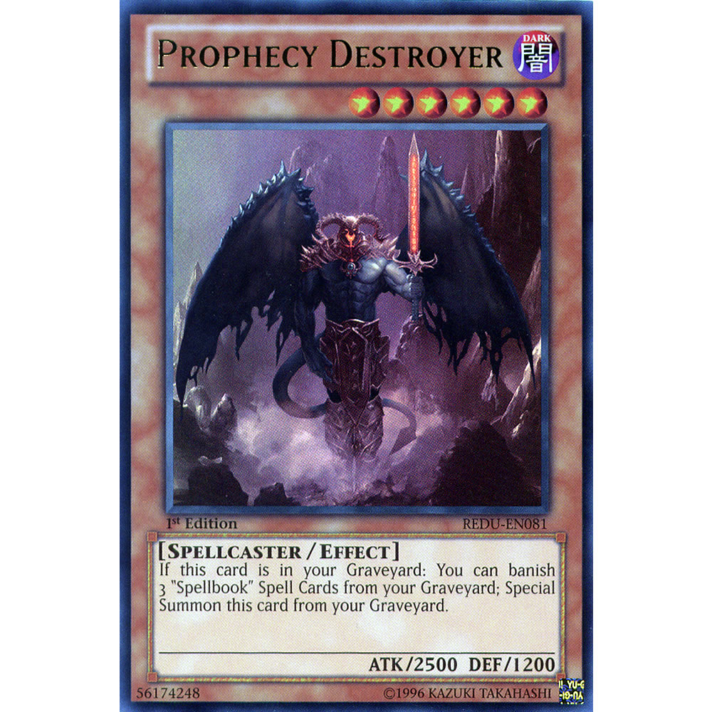 Prophecy Destroyer REDU-EN081 Yu-Gi-Oh! Card from the Return of the Duelist Set