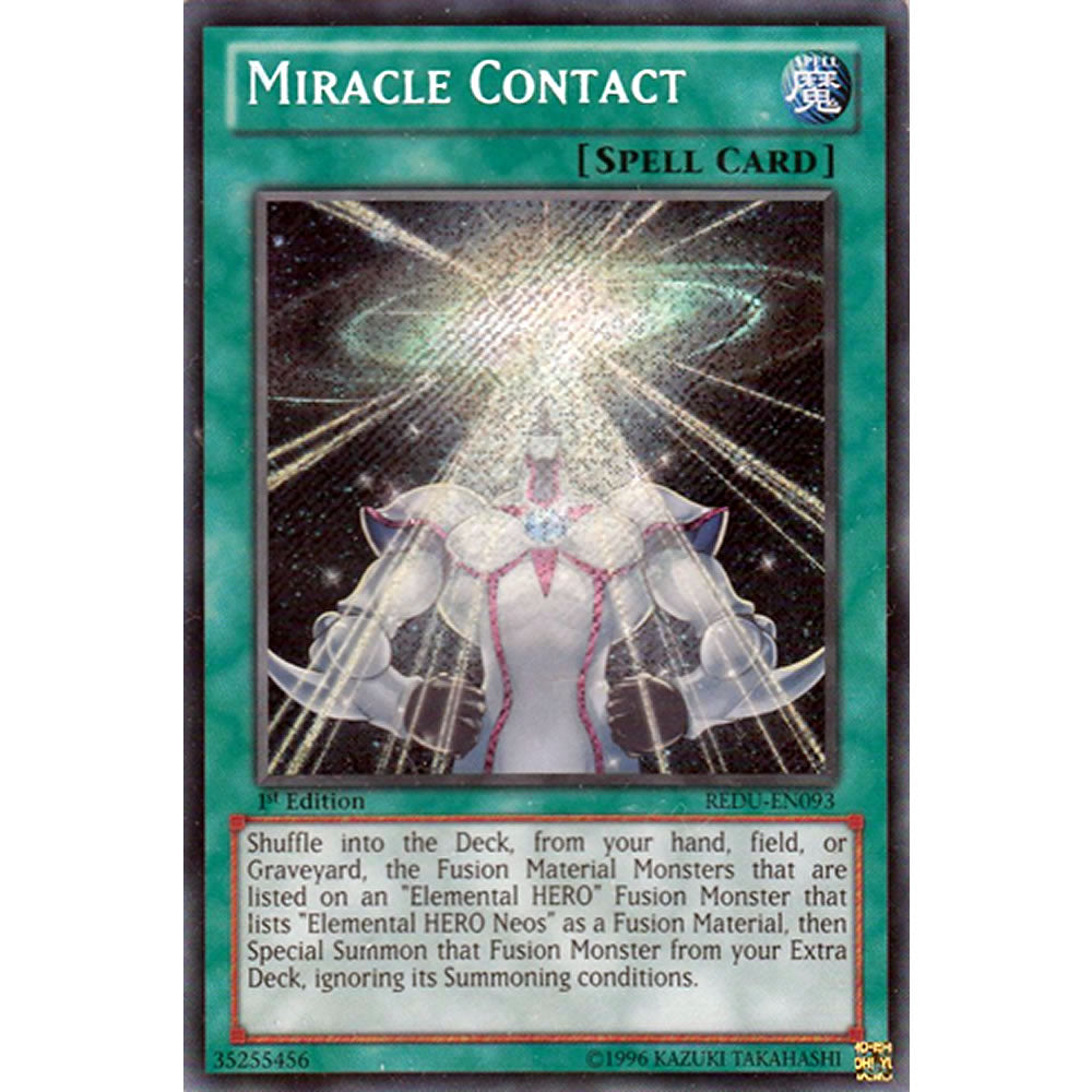 Miracle Contact REDU-EN093 Yu-Gi-Oh! Card from the Return of the Duelist Set