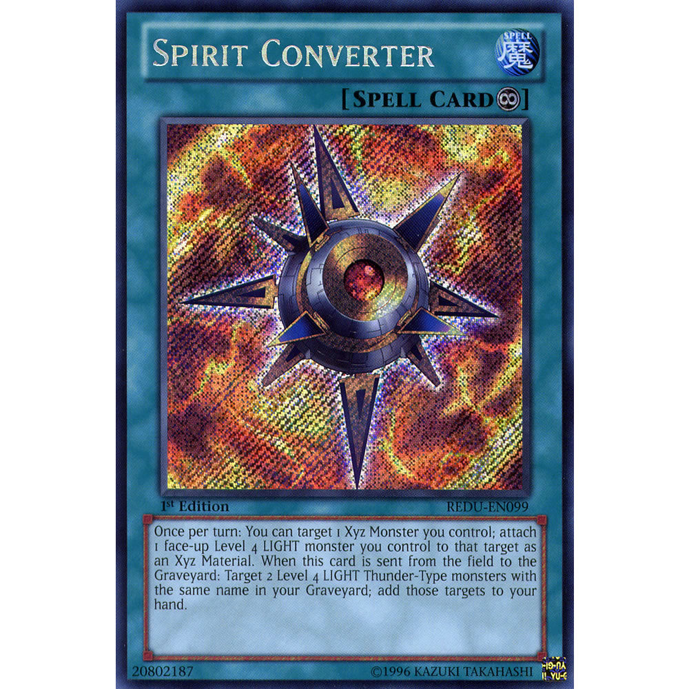 Spirit Converter REDU-EN099 Yu-Gi-Oh! Card from the Return of the Duelist Set