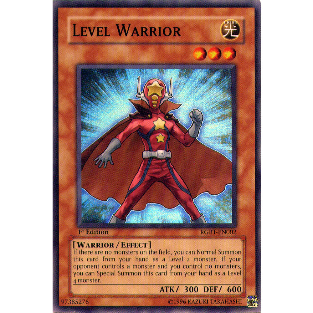 Level Warrior RGBT-EN002 Yu-Gi-Oh! Card from the Raging Battle Set