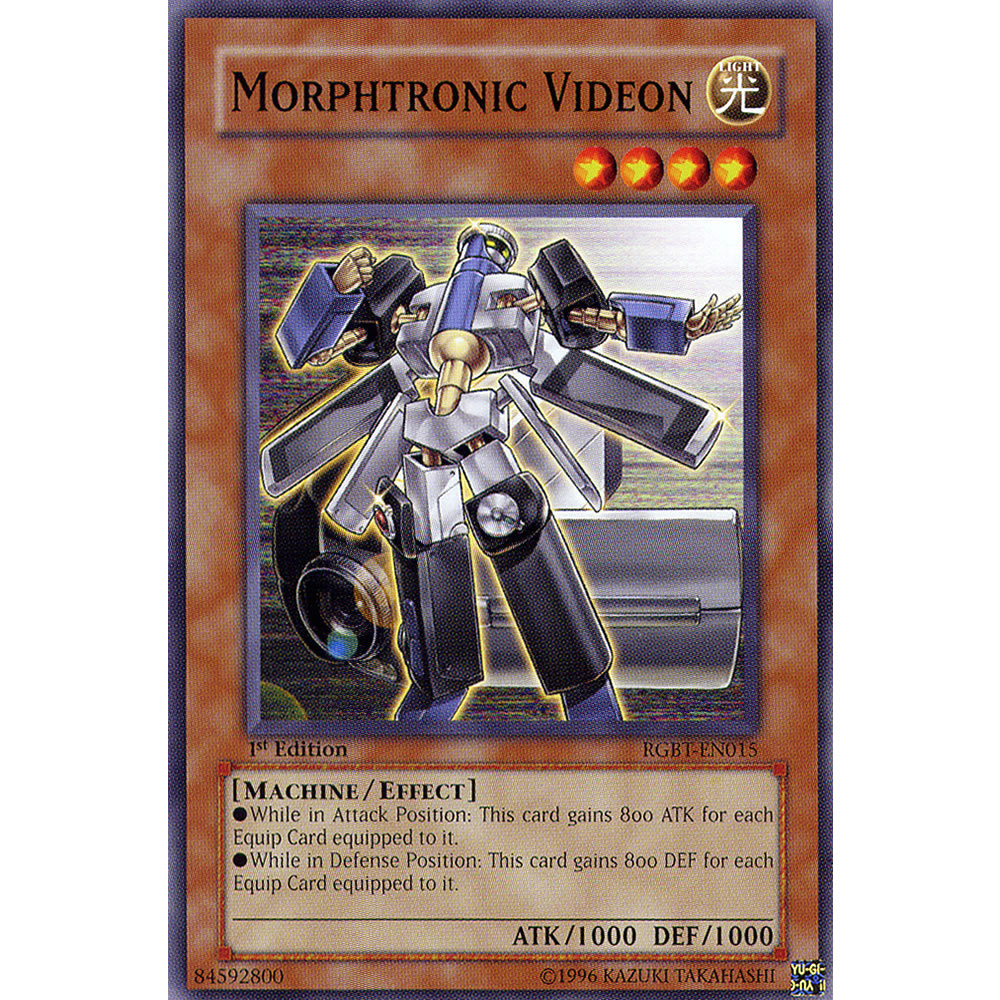 Morphtronic Videon RGBT-EN015 Yu-Gi-Oh! Card from the Raging Battle Set