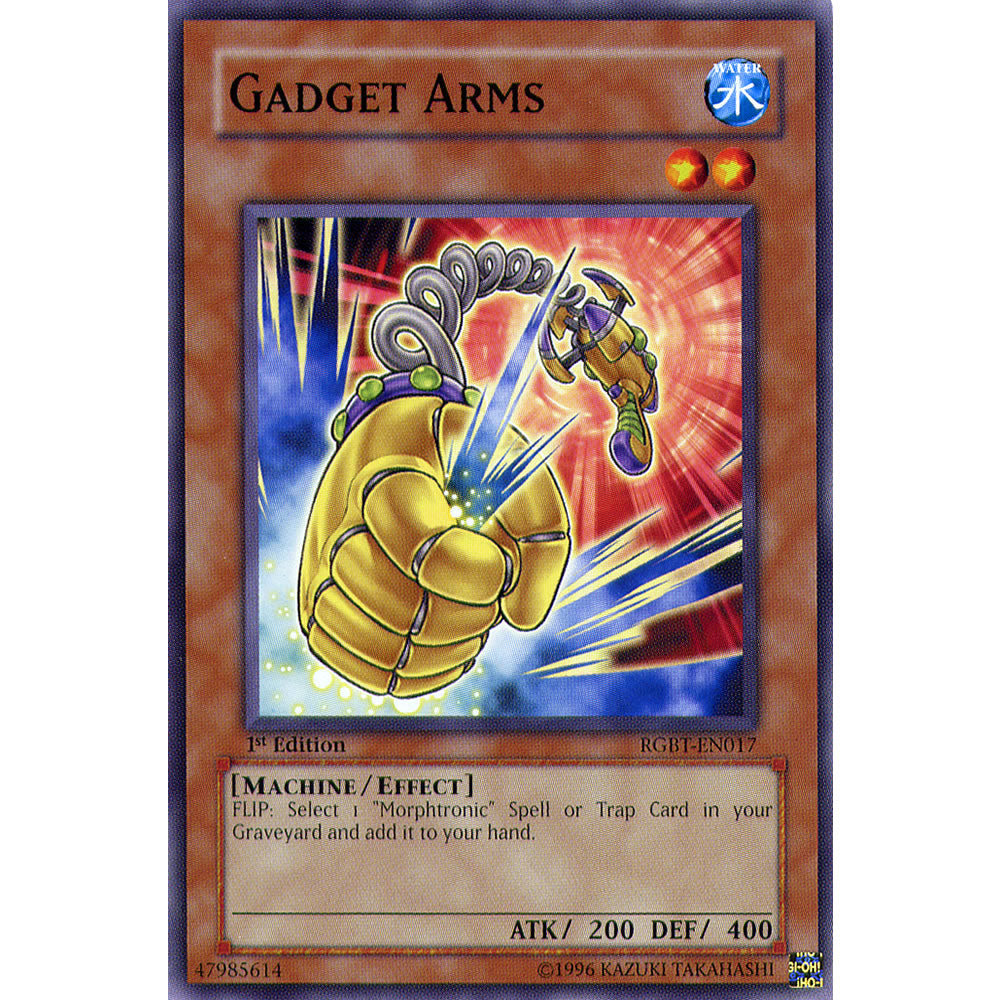 Gadget Arms RGBT-EN017 Yu-Gi-Oh! Card from the Raging Battle Set