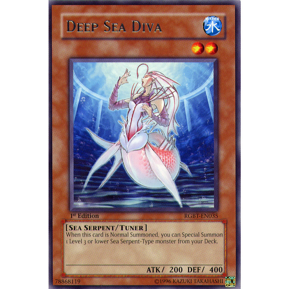 Deep Sea Diva RGBT-EN035 Yu-Gi-Oh! Card from the Raging Battle Set