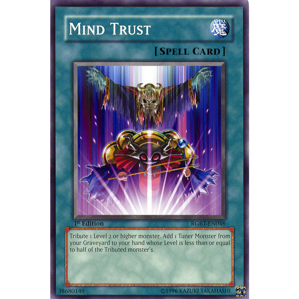 Mind Trust RGBT-EN046 Yu-Gi-Oh! Card from the Raging Battle Set