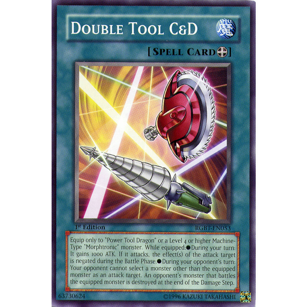 Double Tool C&D RGBT-EN053 Yu-Gi-Oh! Card from the Raging Battle Set