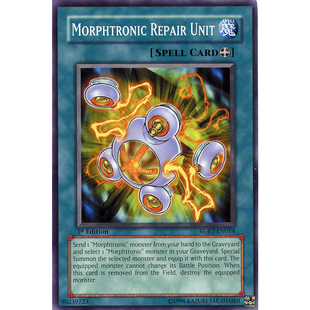 Morphtronic Repair Unit RGBT-EN054 Yu-Gi-Oh! Card from the Raging Battle Set