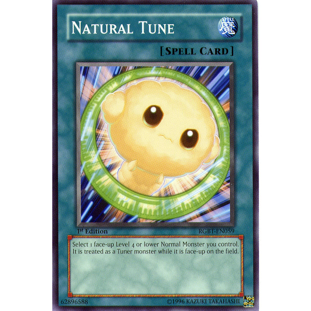 Natural Tune RGBT-EN059 Yu-Gi-Oh! Card from the Raging Battle Set