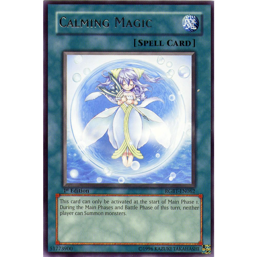 Calming Magic RGBT-EN062 Yu-Gi-Oh! Card from the Raging Battle Set