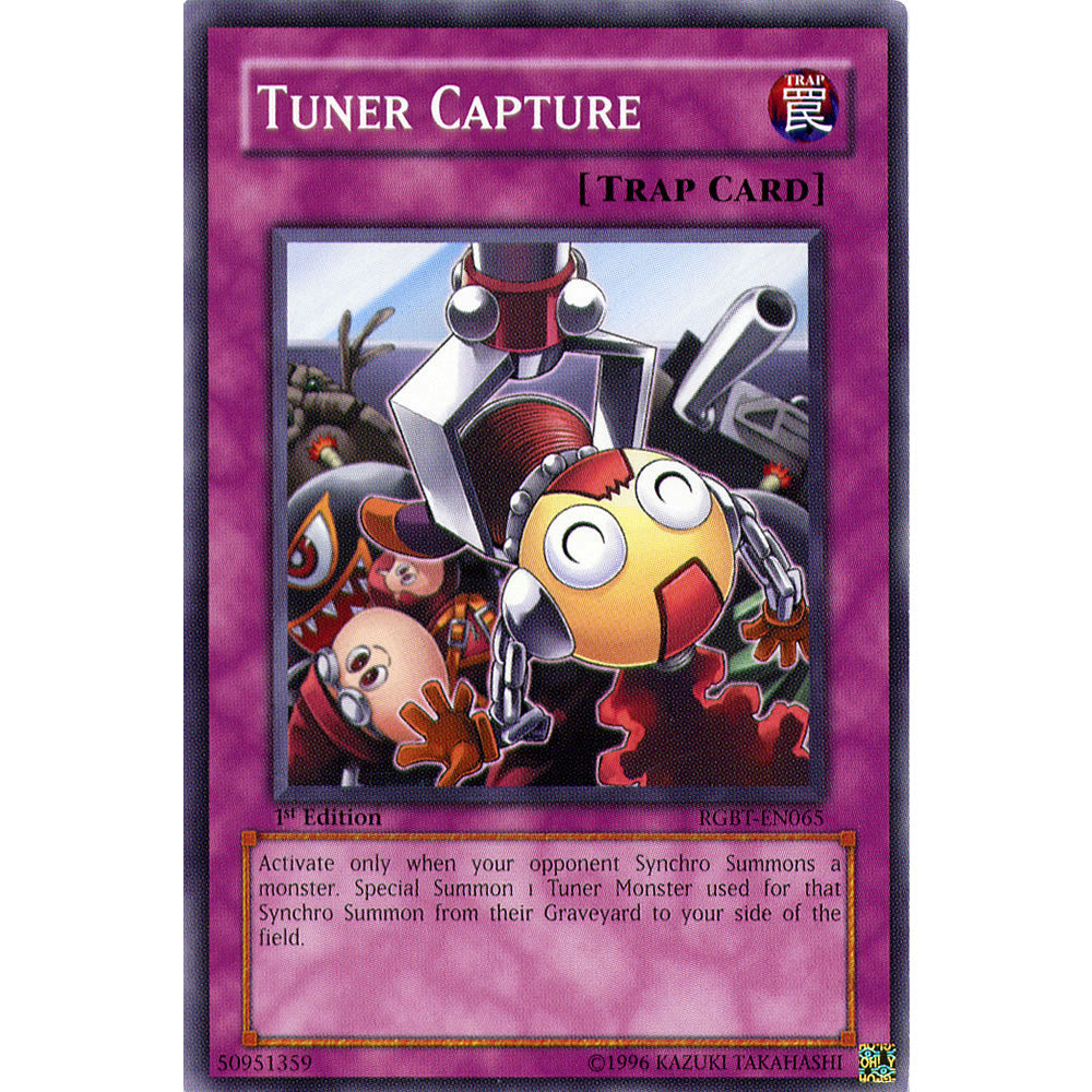 Tuner Capture RGBT-EN065 Yu-Gi-Oh! Card from the Raging Battle Set