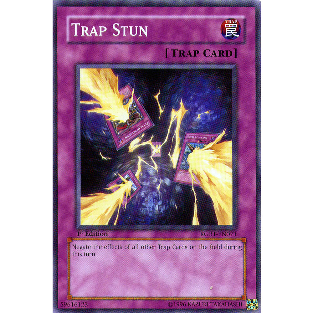 Trap Stun RGBT-EN071 Yu-Gi-Oh! Card from the Raging Battle Set