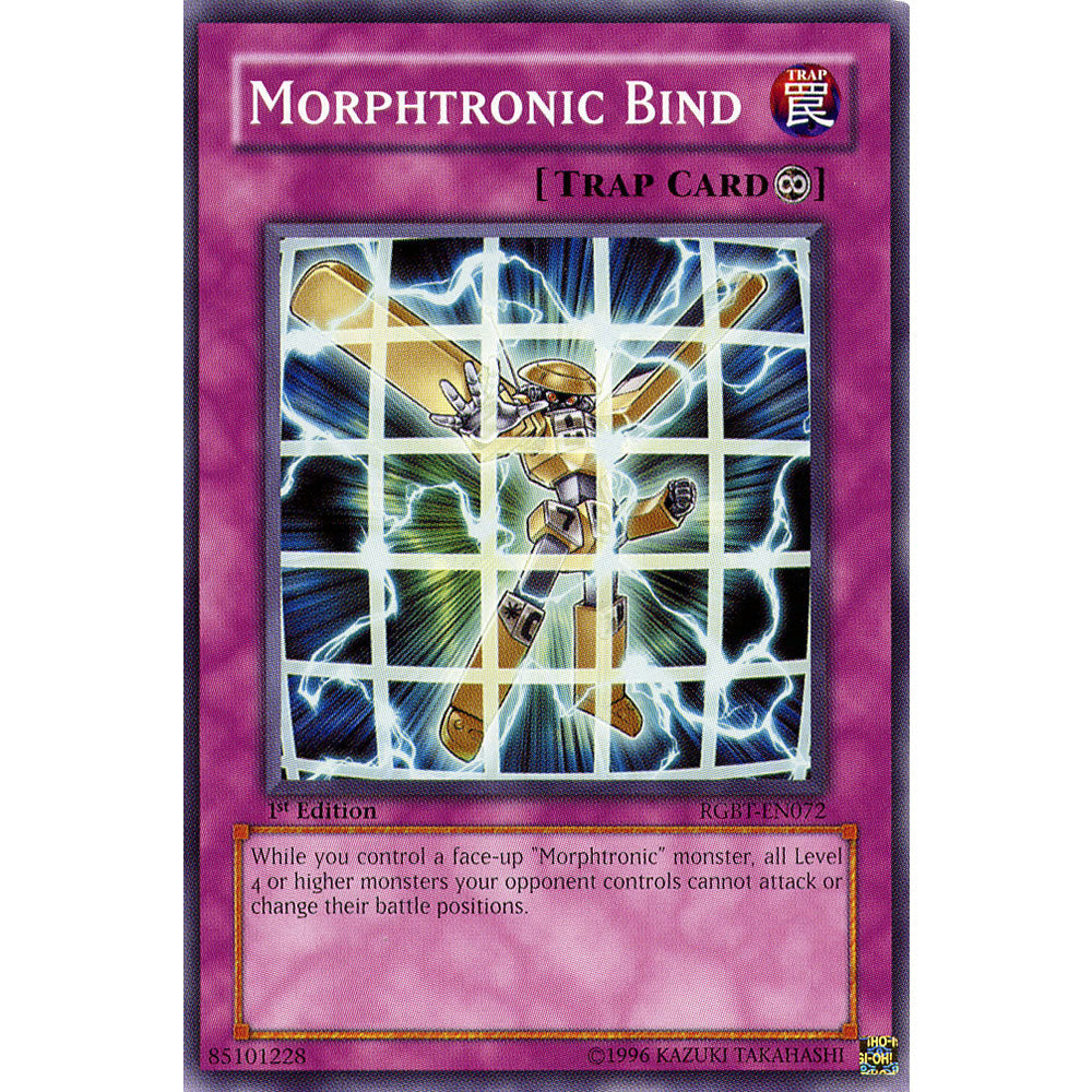 Morphtronic Bind RGBT-EN072 Yu-Gi-Oh! Card from the Raging Battle Set