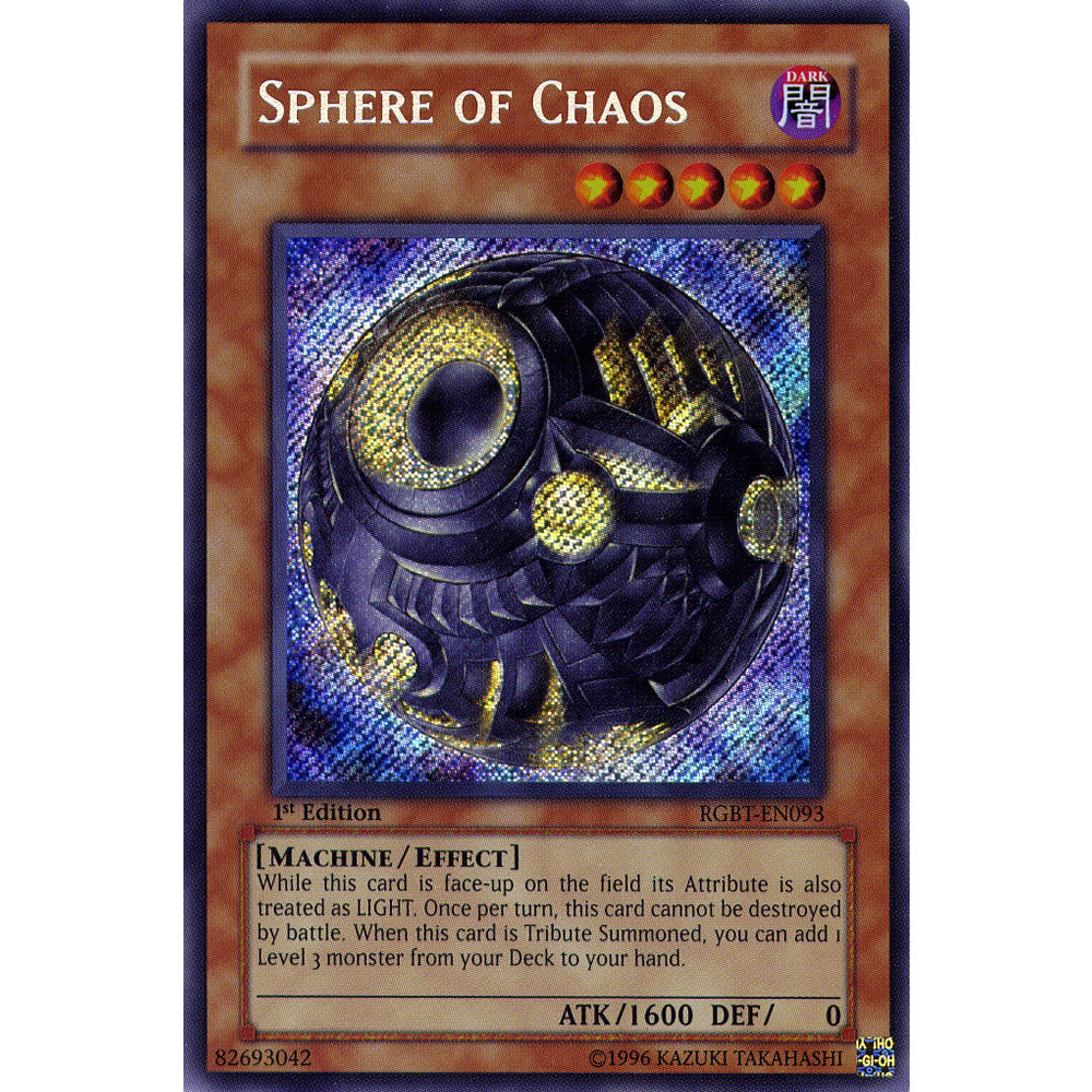 Sphere of Chaos RGBT-EN093 Yu-Gi-Oh! Card from the Raging Battle Set
