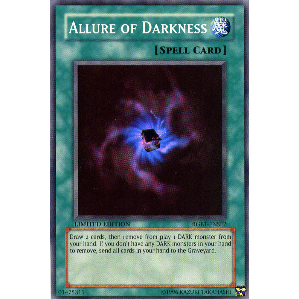 Allure of Darkness RGBT-ENSE2 Yu-Gi-Oh! Card from the Raging Battle Special Edition Set