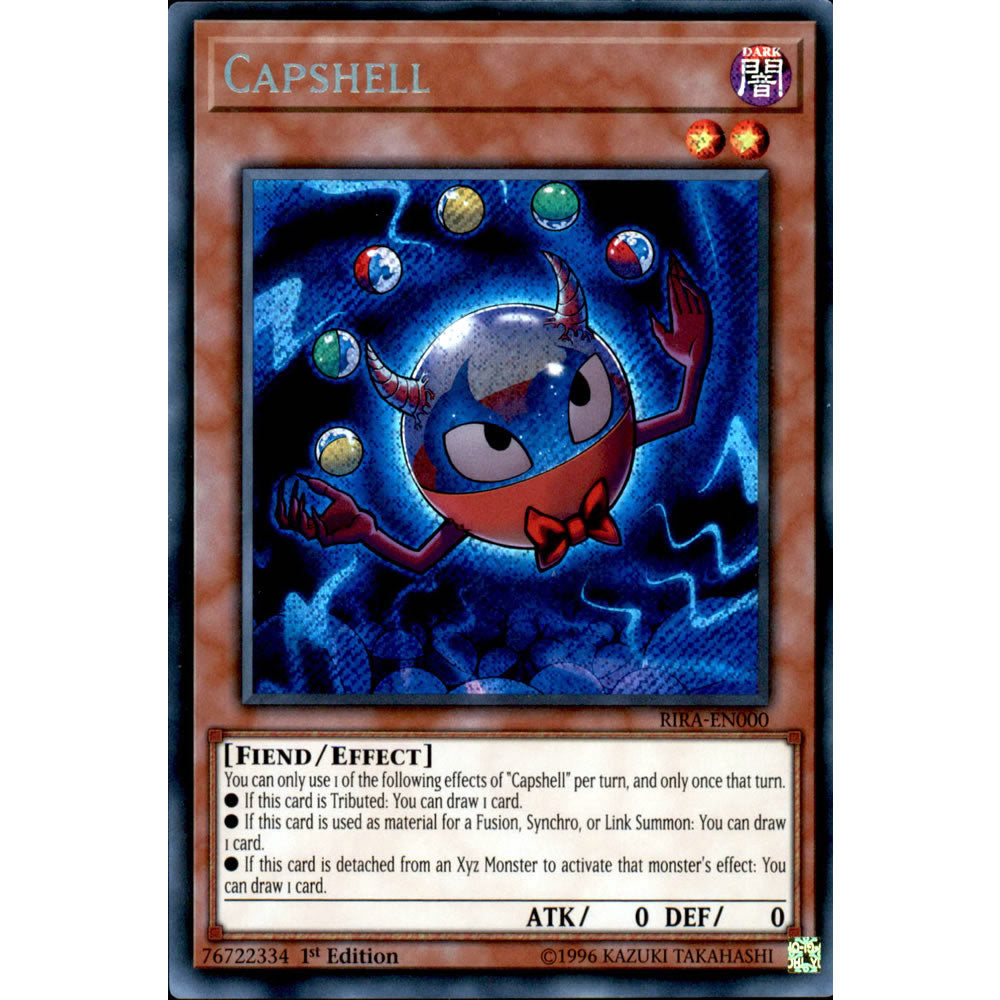 Capshell RIRA-EN000 Yu-Gi-Oh! Card from the Rising Rampage Set