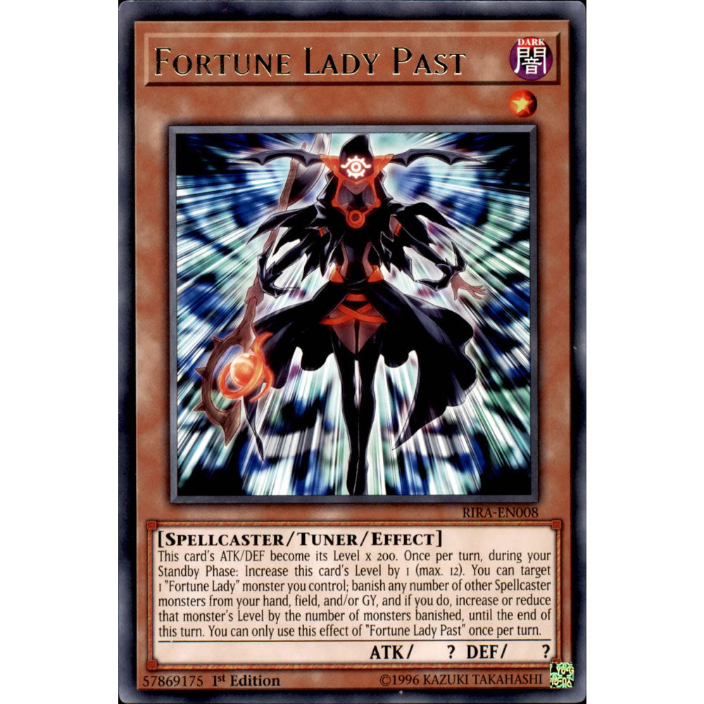 Fortune Lady Past RIRA-EN008 Yu-Gi-Oh! Card from the Rising Rampage Set