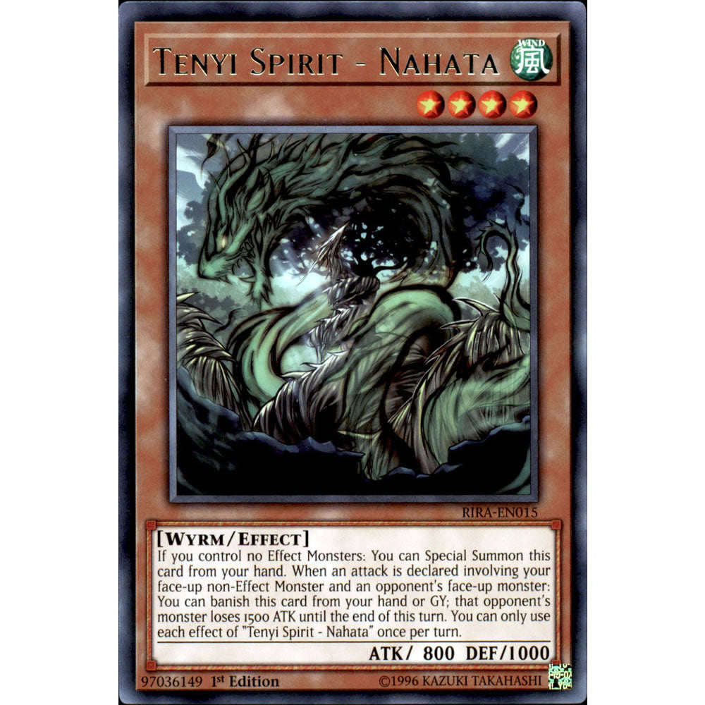 Tenyi Spirit - Nahata RIRA-EN015 Yu-Gi-Oh! Card from the Rising Rampage Set