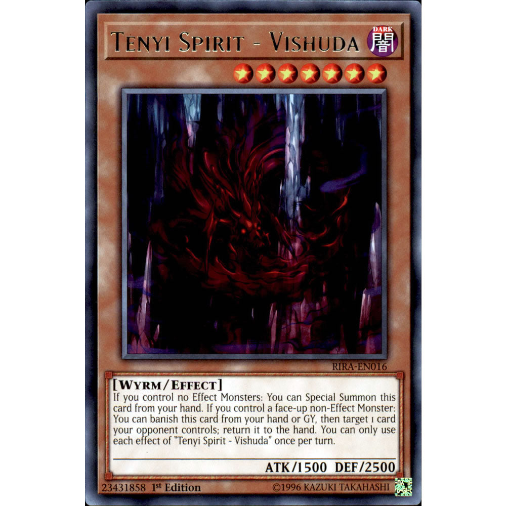 Tenyi Spirit - Vishuda RIRA-EN016 Yu-Gi-Oh! Card from the Rising Rampage Set