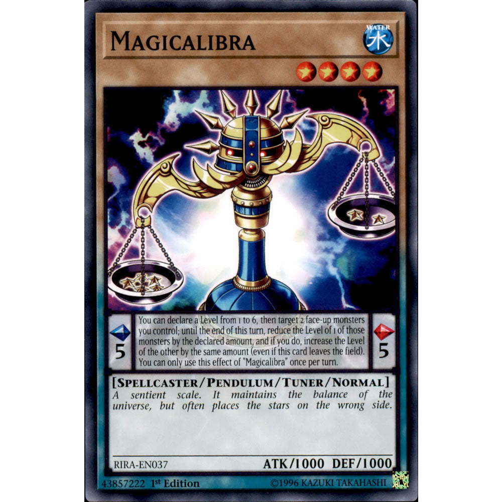 Magicalibra RIRA-EN037 Yu-Gi-Oh! Card from the Rising Rampage Set