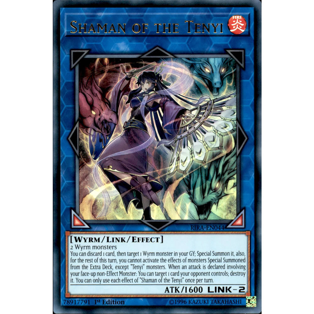 Shaman of the Tenyi RIRA-EN044 Yu-Gi-Oh! Card from the Rising Rampage Set