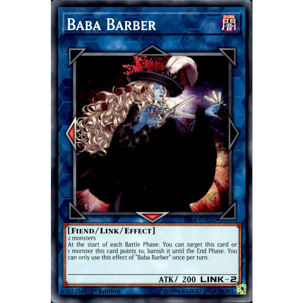 Baba Barber RIRA-EN050 Yu-Gi-Oh! Card from the Rising Rampage Set