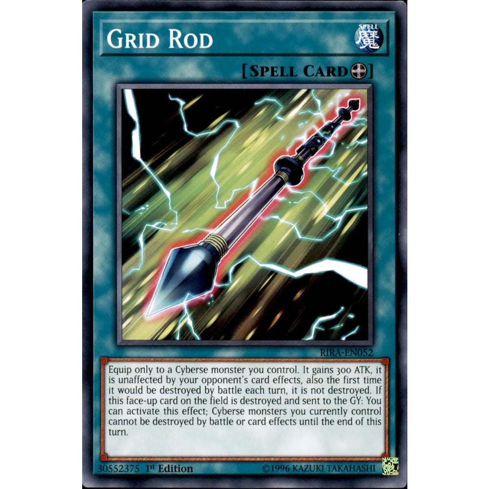 Grid Rod RIRA-EN052 Yu-Gi-Oh! Card from the Rising Rampage Set