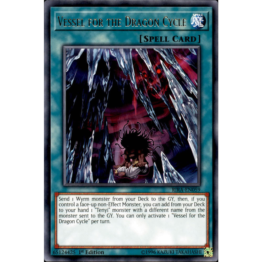 Vessel for the Dragon Cycle RIRA-EN059 Yu-Gi-Oh! Card from the Rising Rampage Set