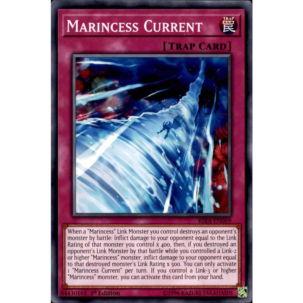 Marincess Current RIRA-EN069 Yu-Gi-Oh! Card from the Rising Rampage Set