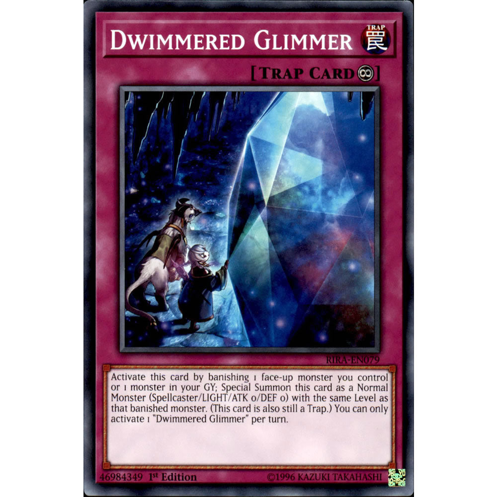 Dwimmered Glimmer RIRA-EN079 Yu-Gi-Oh! Card from the Rising Rampage Set