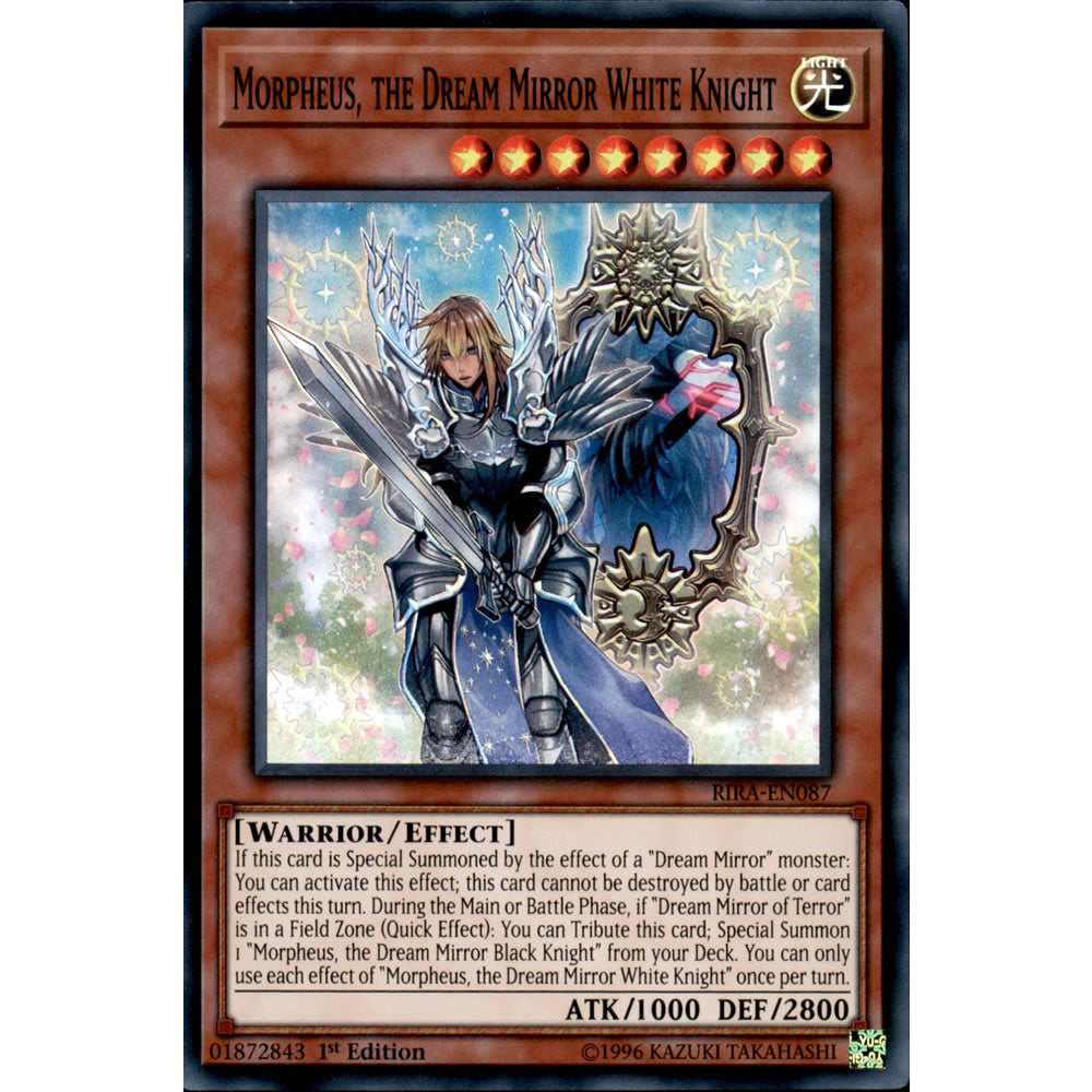 Morpheus, the Dream Mirror White Knight RIRA-EN087 Yu-Gi-Oh! Card from the Rising Rampage Set