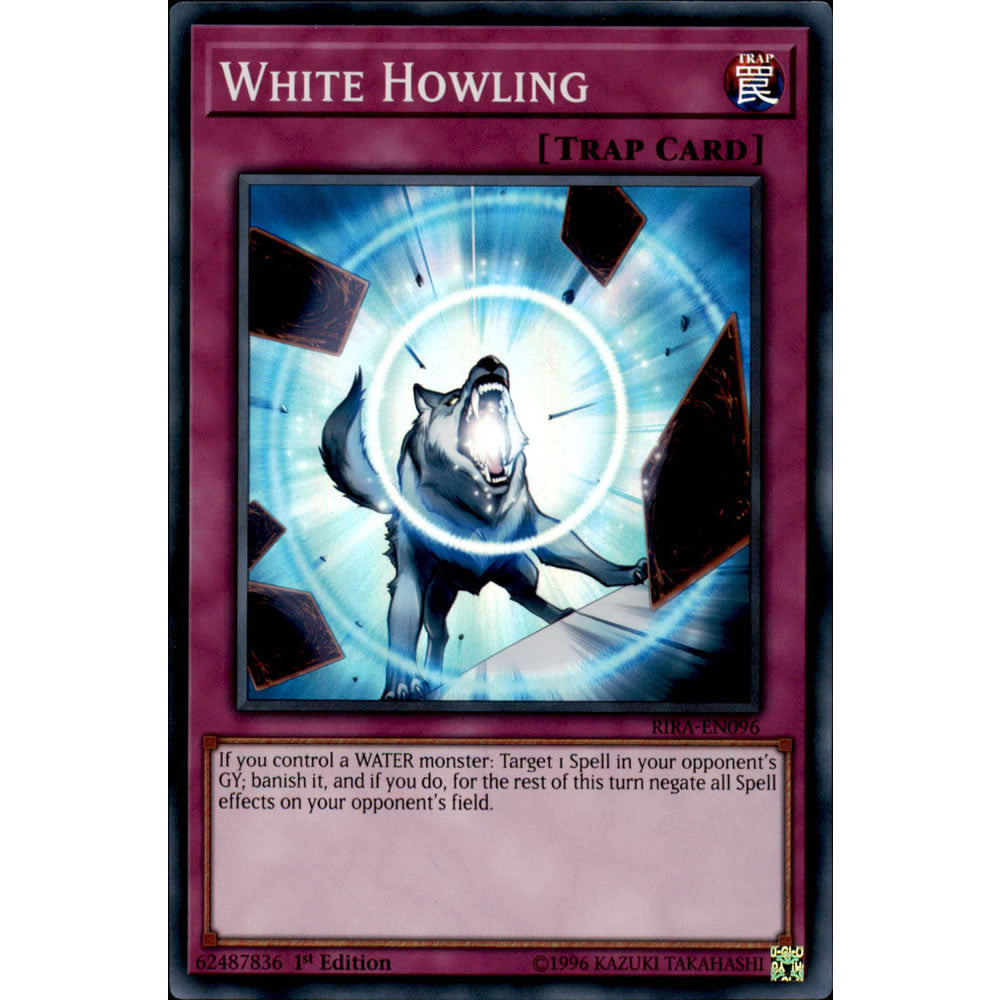White Howling RIRA-EN096 Yu-Gi-Oh! Card from the Rising Rampage Set