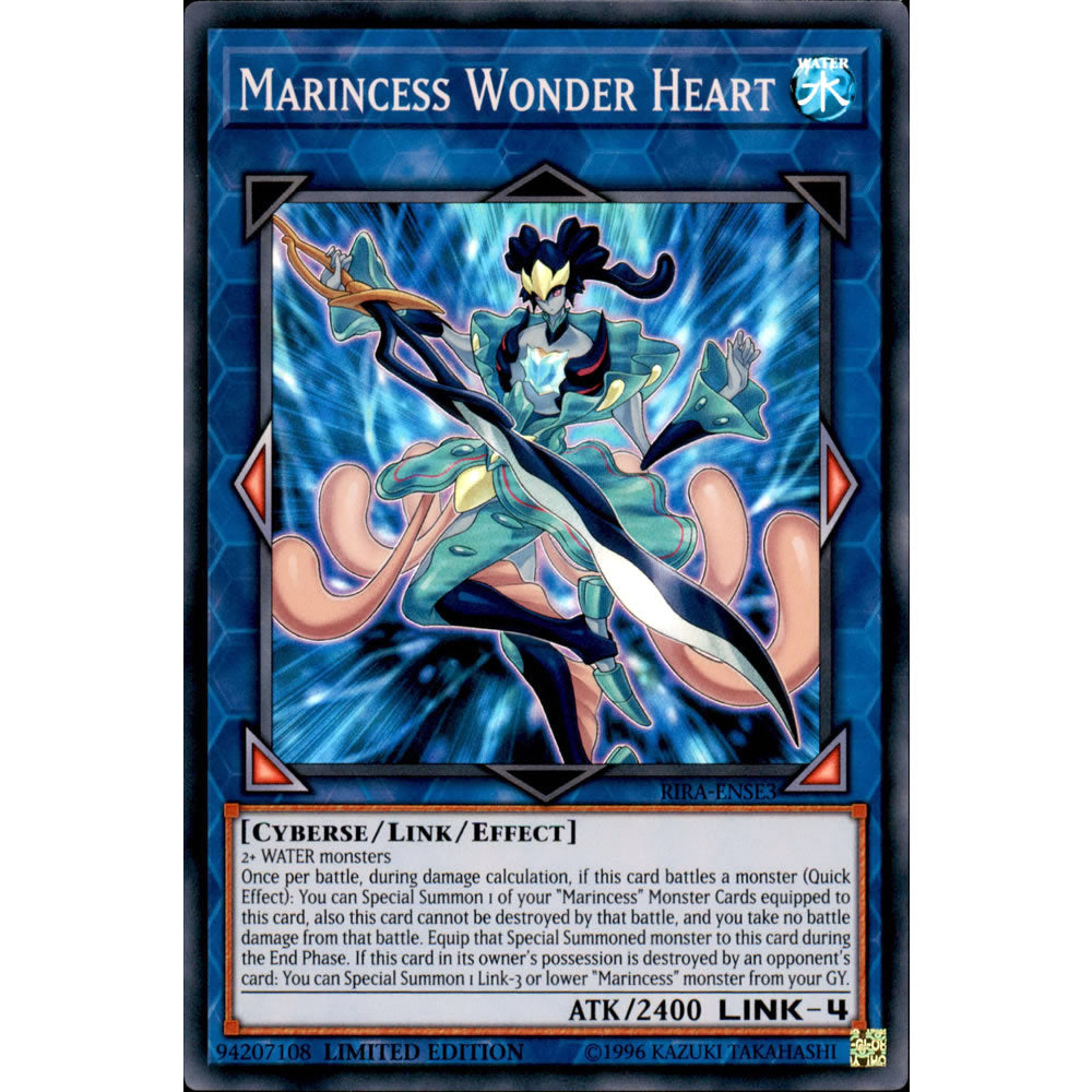 Marincess Wonder Heart RIRA-ENSE3 Yu-Gi-Oh! Card from the Rising Rampage Special Edition Set