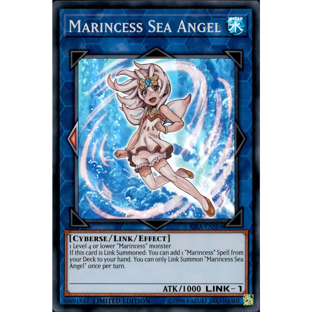 Marincess Sea Angel RIRA-ENSE4 Yu-Gi-Oh! Card from the Rising Rampage Special Edition Set