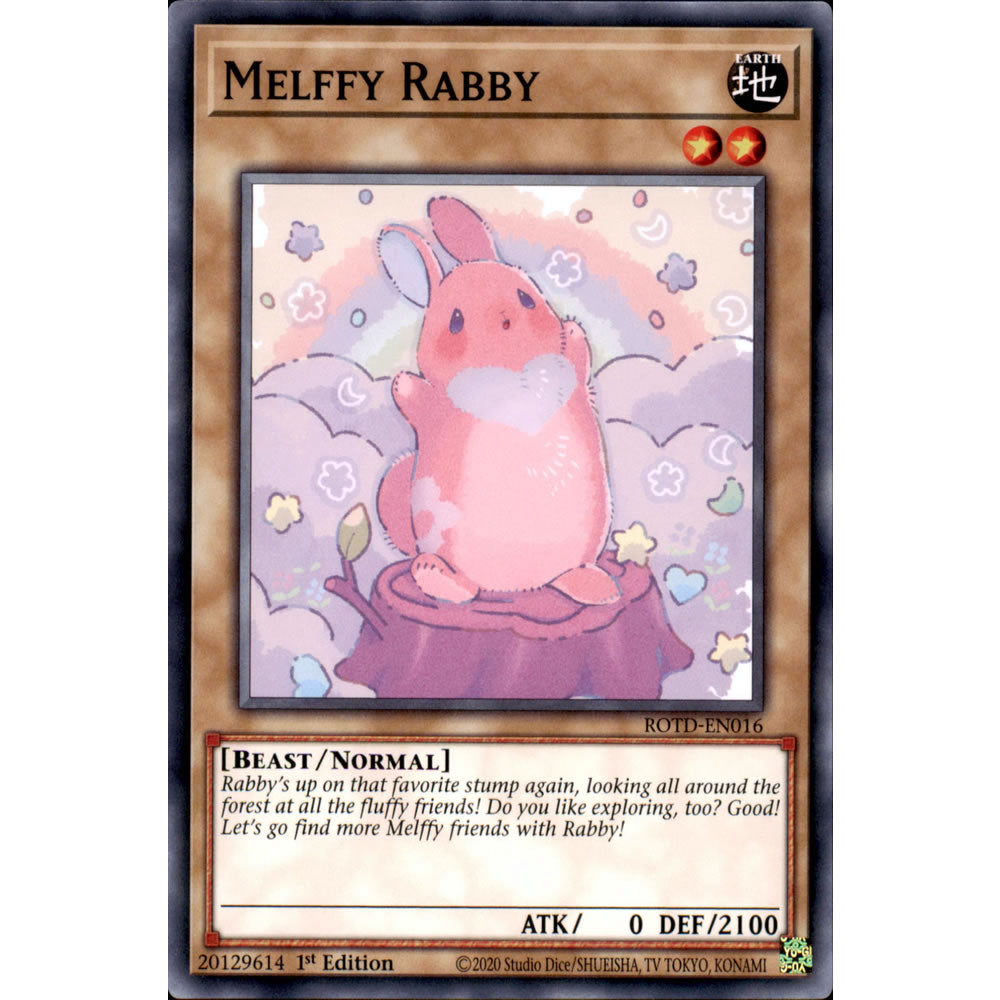 Melffy Rabby ROTD-EN016 Yu-Gi-Oh! Card from the Rise of the Duelist Set
